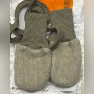 Organic Wool Cosilana Baby Mittens 0-6 months